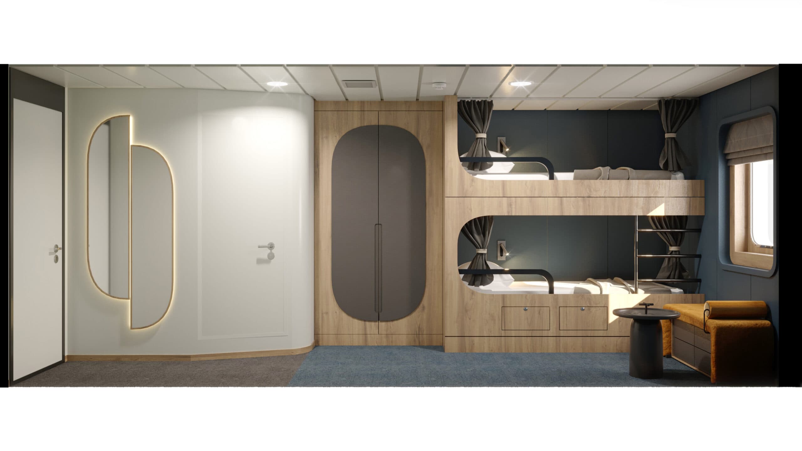 Offshore Support Vessel Interior Design