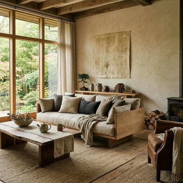 AI kullanılarak elde edilen mekan hissiyatının bir yaşam alanına, iç mekan 3d konsepte dönüştürülmüş hali