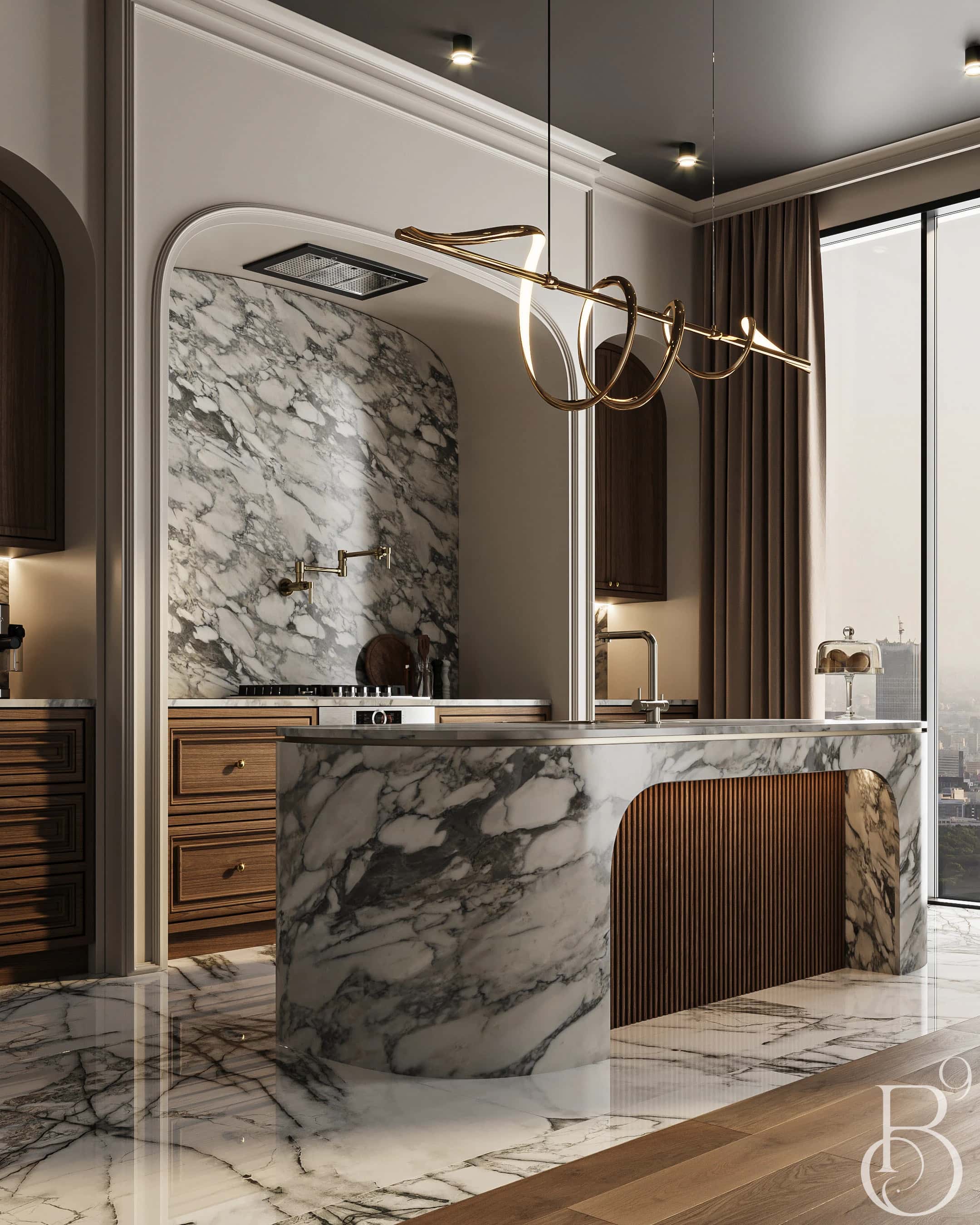 Kitchen Interior — Controlled Balance - Görsel 1