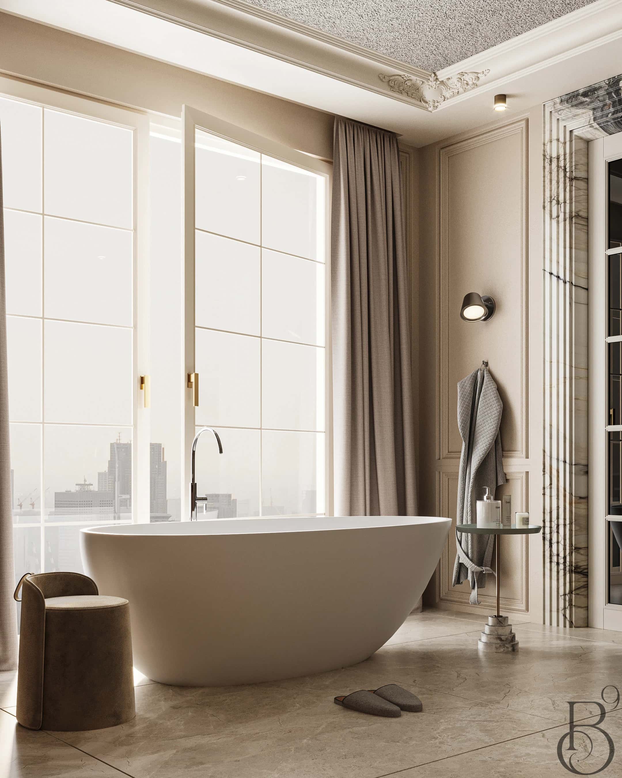 MODERN CLASSIC BATHROOM | DOHA - Görsel 2