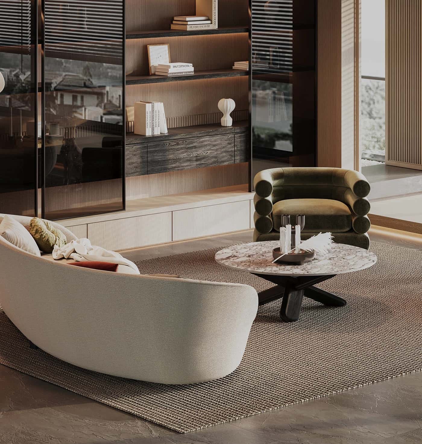 Luxury Living Room - Görsel 1