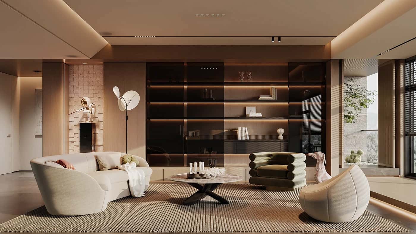 Luxury Living Room - Görsel 2