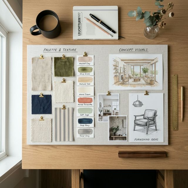 Yapay Zeka (AI) İle Moodboard Oluşturma Rehberi - Mimari Render Blog Makalesi